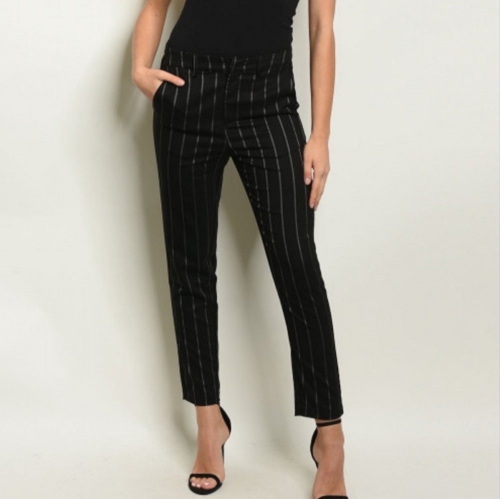 Pinstripe Pants